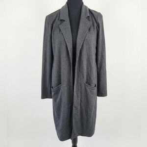 Women's Gray Longline sweater